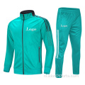 Tweedelig set jas en broek herenvoetbal tracksuit